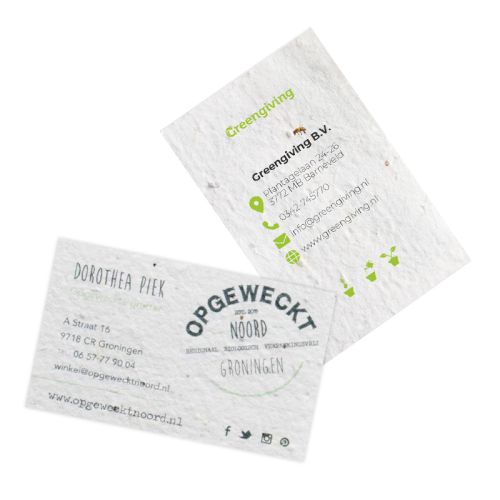 Seed paper business cards - Image 2